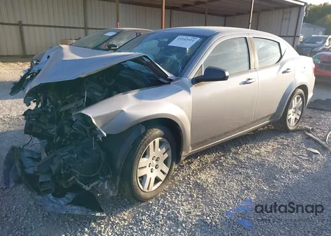 2014 Dodge Avenger Se из США, поврежденный, VIN 1C3CDZAB6EN177771